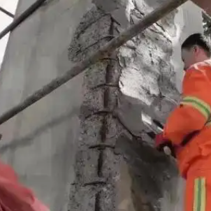 涞水梁板柱楼梯空洞蜂窝剥落露筋等表面破损修补用高强聚合物修补砂浆